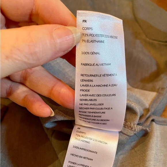 🩺Figs Catarina One-Pocket Scrub Top in Graphite🩺 NWOT - Picture 10 of 15